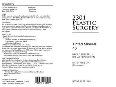Package Label (2301 203)